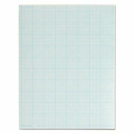 TOPS PRODUCTS TOPS, CROSS SECTION PADS, 8 SQ/IN QUADRILLE RULE, 8.5 X 11, WHITE, 50PK 35081